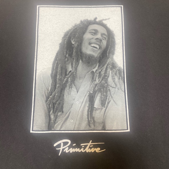 Y2K Primitive X Bob Marley Uprising Tour Men’s T Shirt - Picture 3 of 13